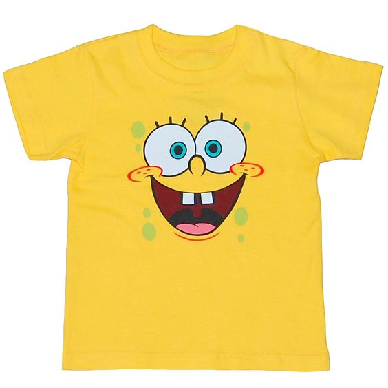 SpongeBob Face Toddler T-Shirt FD01