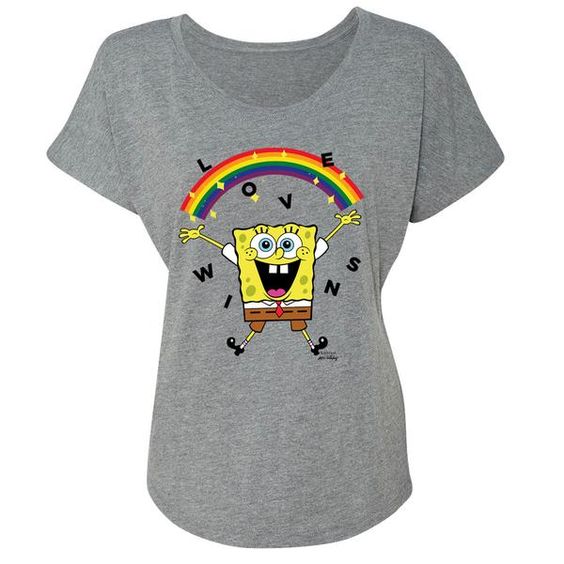 SpongeBob Love Wins T-Shirt FD01