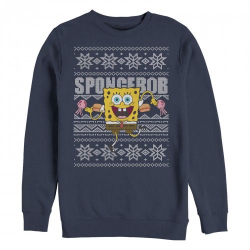 SpongeBob Ugly Christmas Sweatshirt FD01