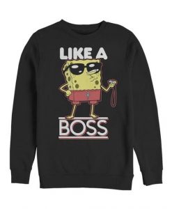 Spongebob Like a Boss Sweatshirt FD01