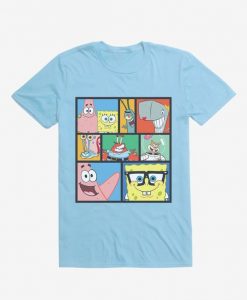 Spongebob Squarepants Collage T-Shirt FD01