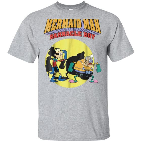 Spongebob mermaid man T-shirt FD01