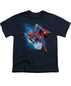 Superman shirt kids crystallize navy t-shirt ER