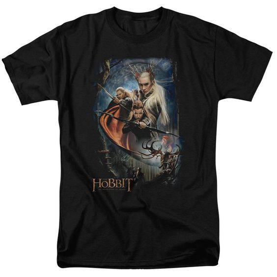 The Hobbit The Desolation of Smaug Thranduil's Realm T-shirt DAN