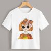 Tie Front Figure T-Shirt DAN