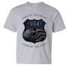 USA Shield Patriotic Youth T-Shirt DAN