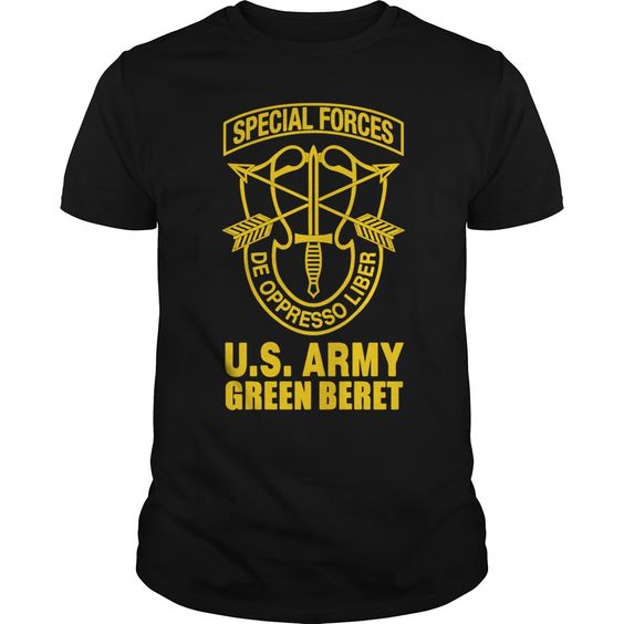 Us Army Green Beret Special Forces T Shirt DAN