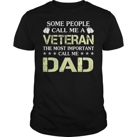 Veteran Dad T Shirt DAN
