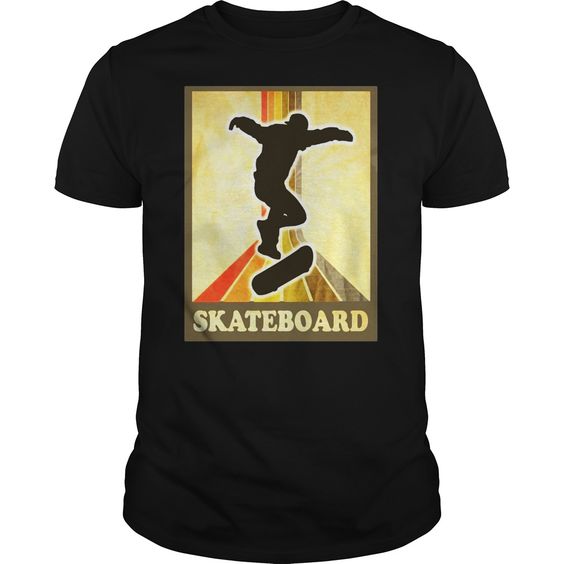 Vintage And Retro Skateboarding Shirt DAN