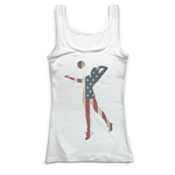 Volleyball Fitted Tank Top DAN