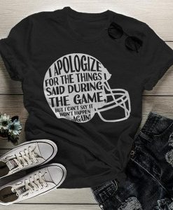 Women's Funny Football T-Shirt EM01
