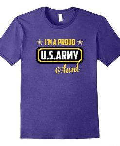 Womens Military Proud Army T shirts DAN