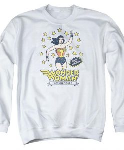 Wonder Woman - Action Figure Sweatshirt DAN