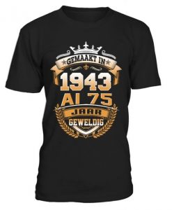 gemaakt in 1943 T-Shirt VL01