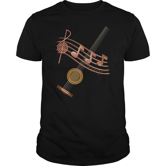 unplugged Acoustic Guitar T-shirt AI01