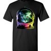 Astronaut Kitten Neone Shirt FD1N