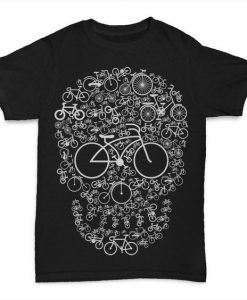 Bicycle Skull Tshirt N13EL