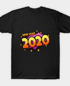 Black New Year 2020 T-Shirt VL6N