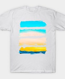 Blue and Yellow Skies T-shirt FD6N