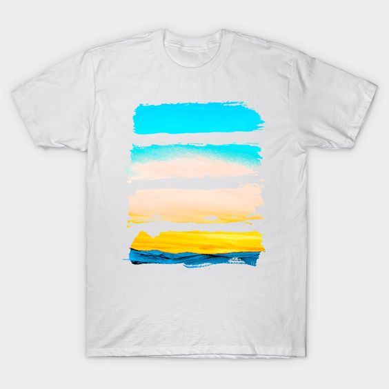 Blue and Yellow Skies T-shirt FD6N