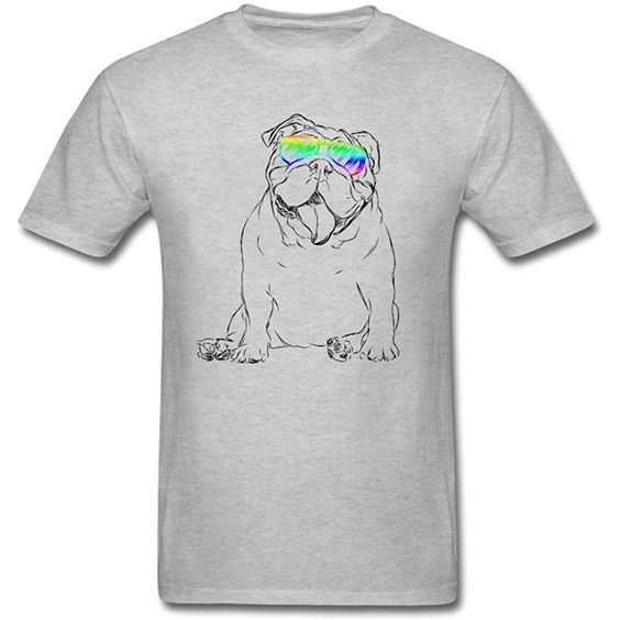 Bulldog Graphic Men T-Shirt N20FD