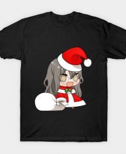 Christmas Girl T Shirt N7SR