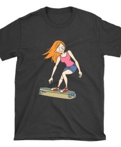 Cool Girl Longboard T-Shirt AR21N