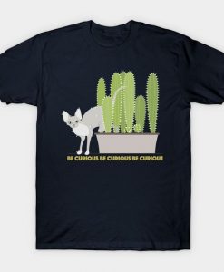 Curious cat T-Shirt FD6N