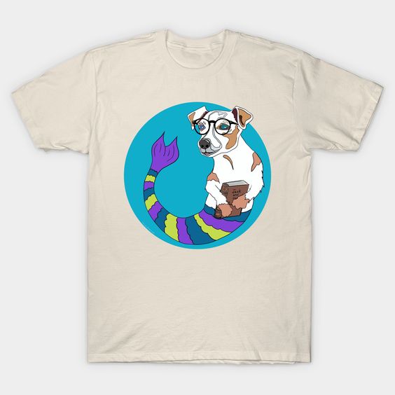 Dog Mermaid T Shirt N7SR