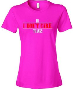 Dont Care T Shirt N19SR