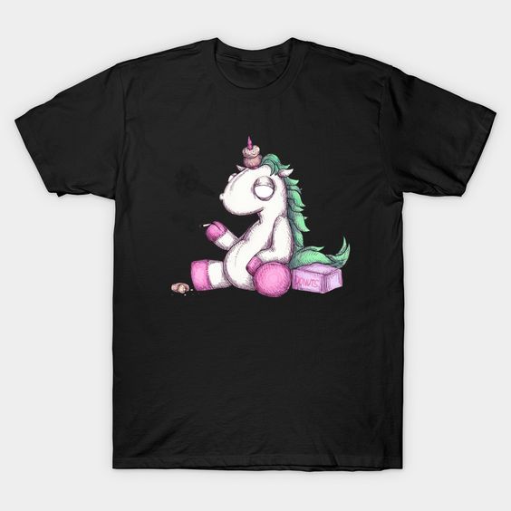 Doughnut unicorn T Shirt N7SR