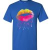 Dripping Neon Lips T-Shirt FD1N