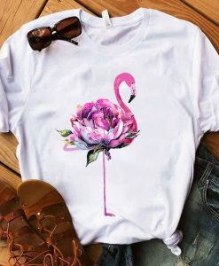 Flower Flamingo T-Shirt N7VL