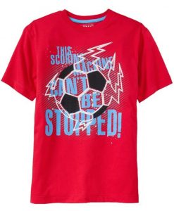 Football Red T-Shirt HN21N