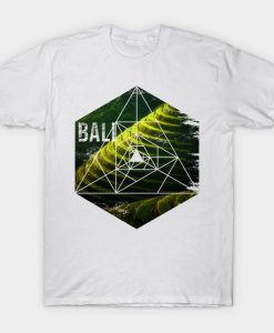 Geometric Abstract bali Classic T-Shirt FD6N