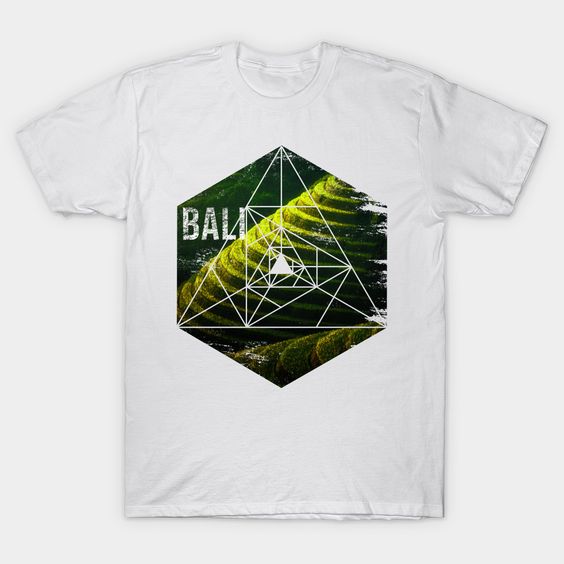 Geometric Abstract bali Classic T-Shirt FD6N