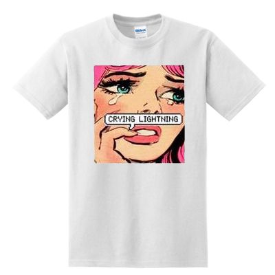 Girl Crying Lightning T-Shirt FD12N