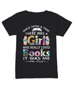 Girl Love Book and Learn T-Shirt N7VL