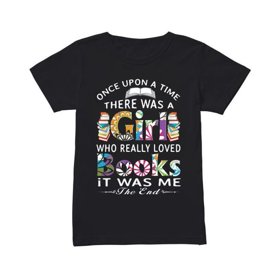 Girl Love Book and Learn T-Shirt N7VL