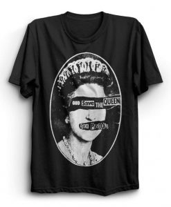 God Save The Queen T shirt FD12N