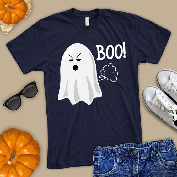 Halloween Boo T-Shirt HN21N