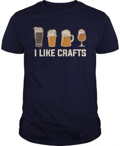 I Like Crafts Beers T-Shirt FR2N