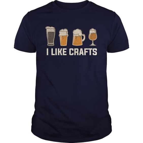 I Like Crafts Beers T-Shirt FR2N