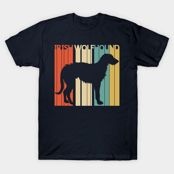 Irish Wolfhound Dog T Shirt N7SR
