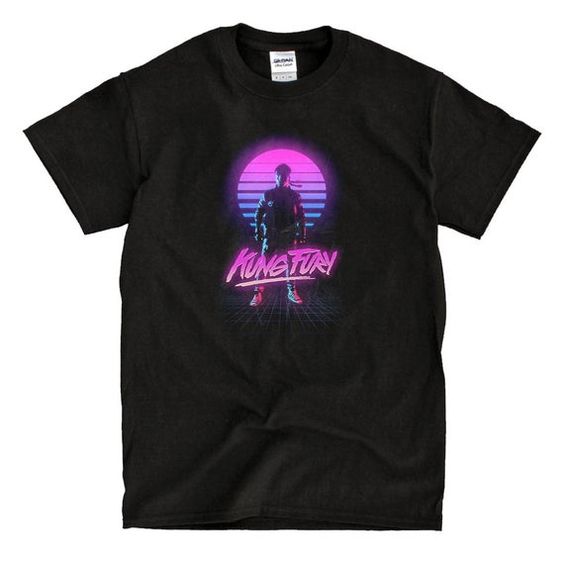 Kung Fury Neon T-shirt FD1N