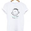 Laugh more worry less t-shirt FD12N