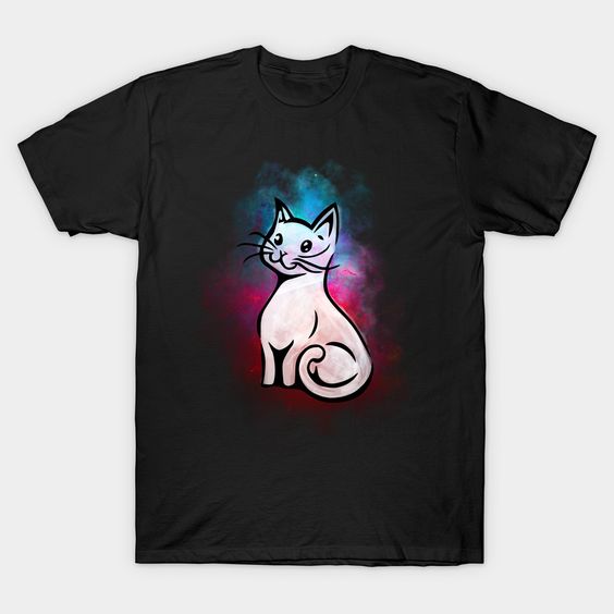 Little Cat Artwork T-shirt FD6N