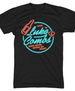 Luke Combs Neon Tshirt FD1N