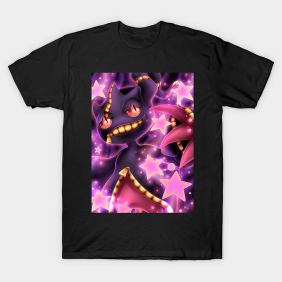 Mega Banette pokemon T Shirt N7SR