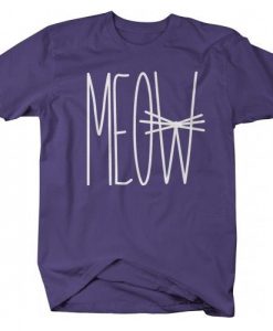 Meow Hipster T-Shirt N19NR